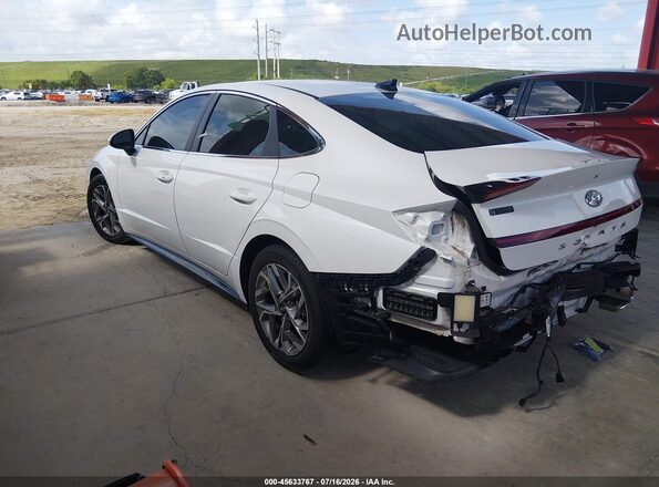 5NPEL4JA6LH050744 2020 HYUNDAI SONATA White Tył lewy