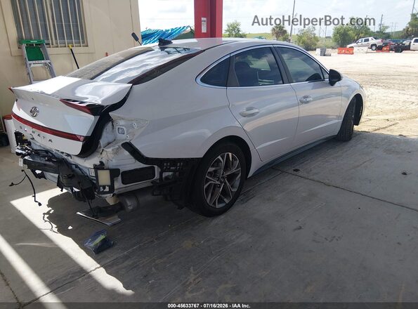 5NPEL4JA6LH050744 2020 HYUNDAI SONATA White Tył prawy