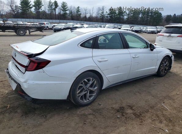 5NPEL4JA6MH068288 2021 HYUNDAI SONATA White Rear right