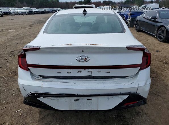 5NPEL4JA6MH068288 2021 HYUNDAI SONATA White Rear view