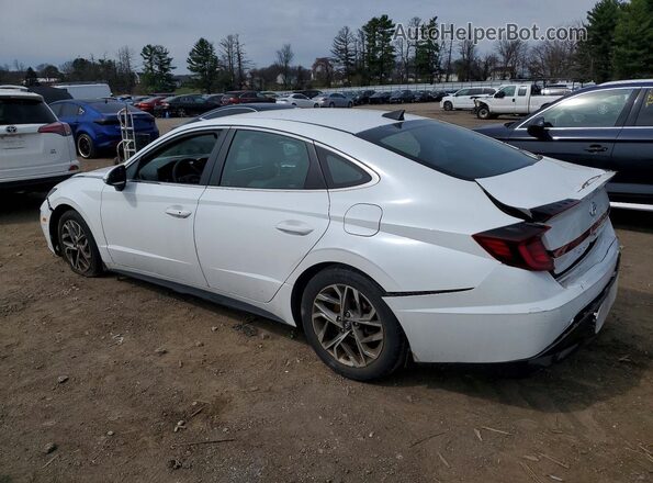 5NPEL4JA6MH068288 2021 HYUNDAI SONATA White Rear left