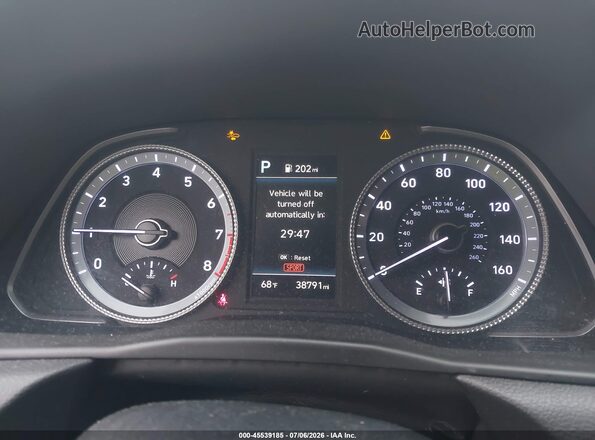 5NPEL4JA6MH087066 2021 HYUNDAI SONATA Gray Widok tylnych siedzeń