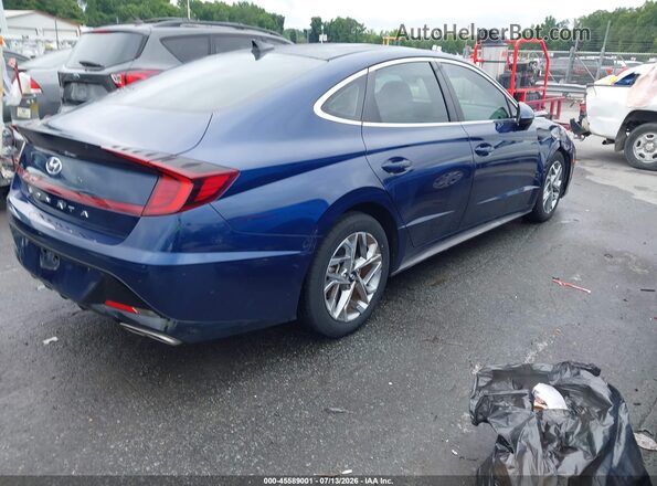 5NPEL4JA6MH088301 2021 HYUNDAI SONATA Blue Tył prawy
