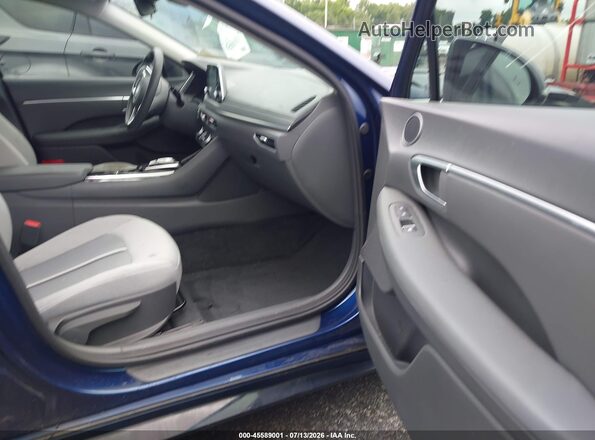5NPEL4JA6MH088301 2021 HYUNDAI SONATA Blue Widok wnętrza z przodu