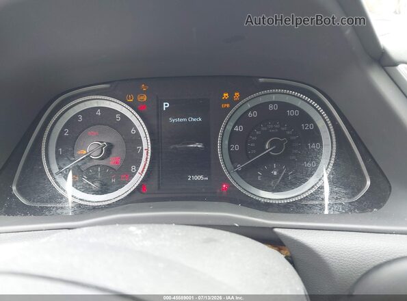 5NPEL4JA6MH088301 2021 HYUNDAI SONATA Blue Widok tylnych siedzeń