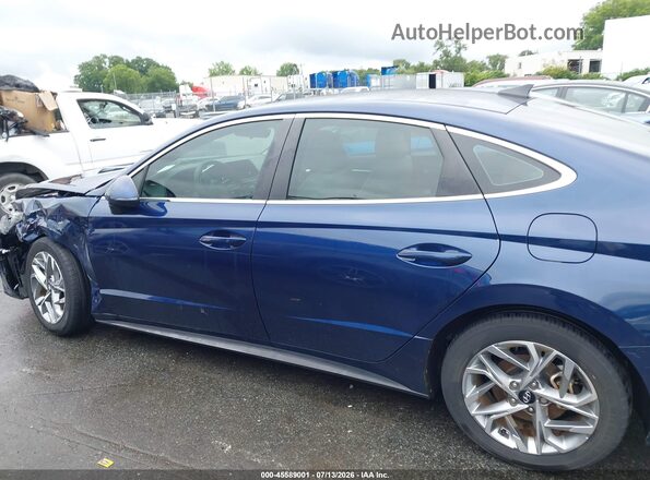 5NPEL4JA6MH088301 2021 HYUNDAI SONATA Blue Widok wnętrza 360 stopni