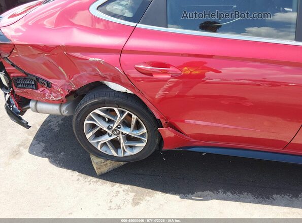 5NPEL4JA7MH096908 2021 HYUNDAI SONATA Red 