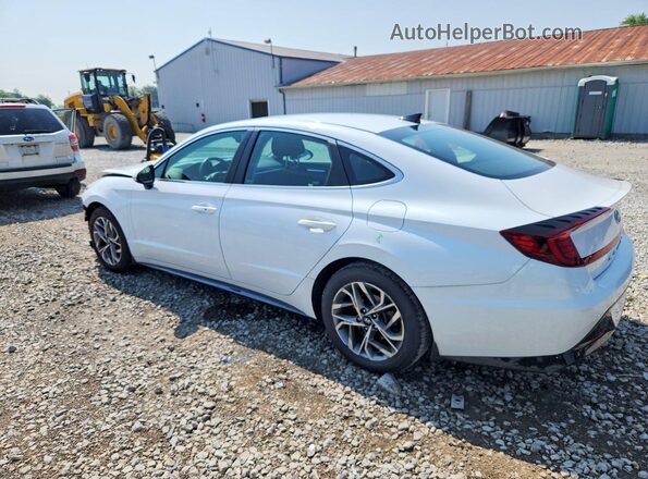 5NPEL4JA8MH122254 2021 HYUNDAI SONATA White Հետևի ձախ