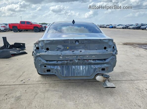 5NPEL4JA9MH100604 2021 HYUNDAI SONATA Gray Widok z tyłu
