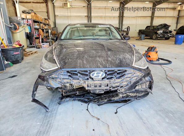 5NPEL4JA9MH107651 2021 HYUNDAI SONATA Черный Вид спереди