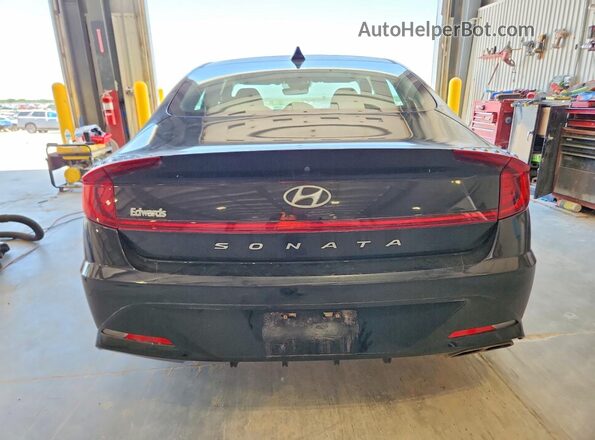 5NPEL4JA9MH107651 2021 HYUNDAI SONATA Черный Вид сзади