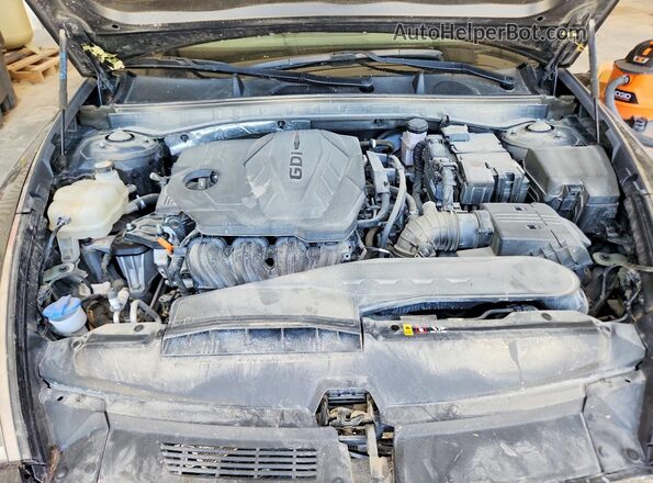 5NPEL4JA9MH107651 2021 HYUNDAI SONATA Черный Вид задней части салона