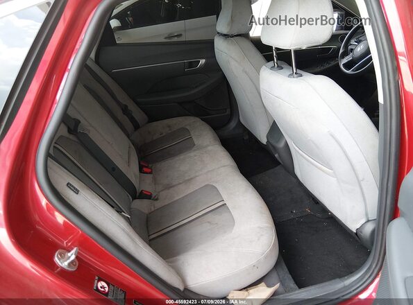 5NPEL4JA9MH118701 2021 HYUNDAI SONATA Red Вид наклейки з VIN-кодом