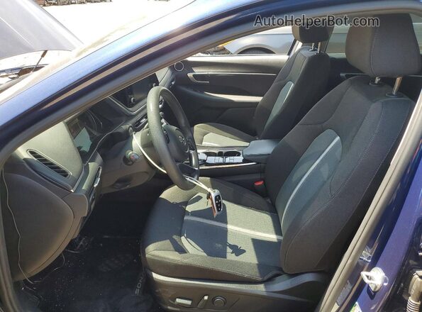 5NPEL4JA9NH134320 2022 HYUNDAI SONATA Blue Widok wnętrza z przodu