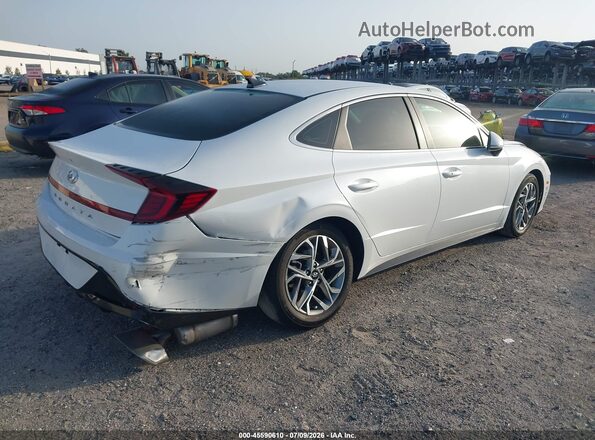 5NPEL4JAXLH012837 2020 HYUNDAI SONATA White Հետևի աջ
