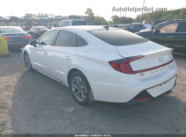 5NPEL4JAXLH012837 2020 HYUNDAI SONATA White Հետևի ձախ
