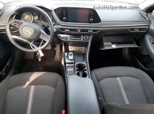 5NPEL4JAXNH143253 2022 HYUNDAI SONATA Blue Vista del salpicadero
