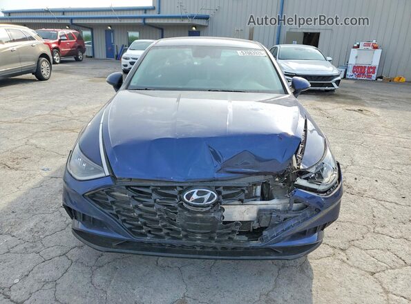 5NPEL4JAXNH143253 2022 HYUNDAI SONATA Blue Vista frontal
