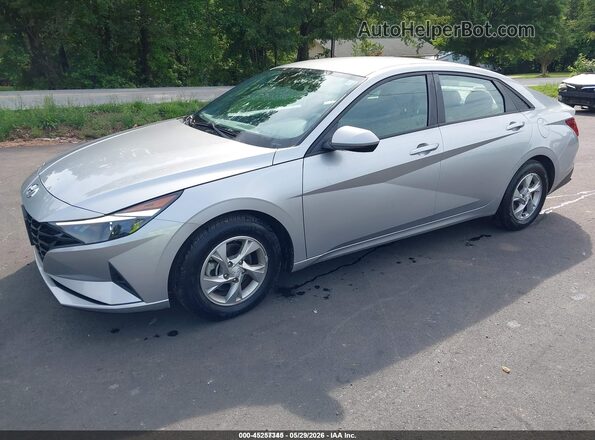 5NPLL4AG0MH042913 2021 HYUNDAI ELANTRA Серебряный Передняя левая четверть