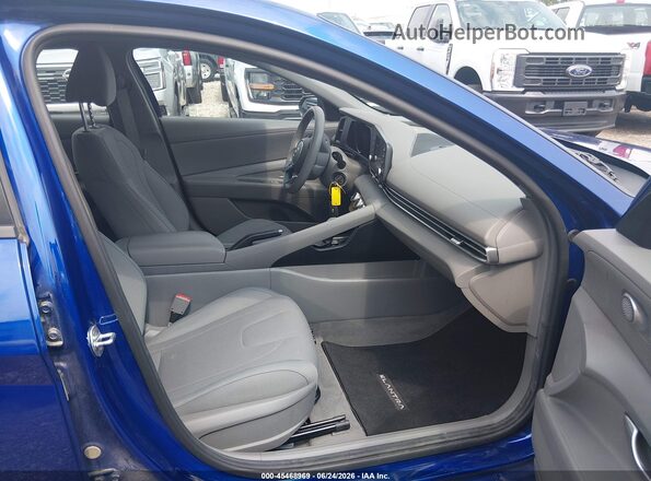 5NPLL4AG0MH046573 2021 HYUNDAI ELANTRA Blue წინა სალონის ხედი