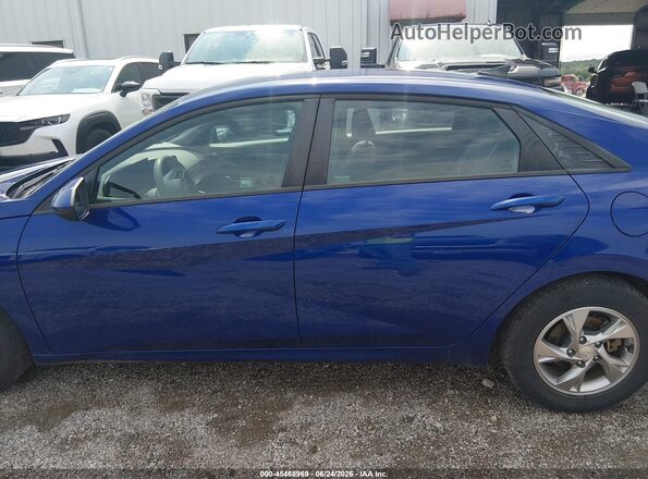 5NPLL4AG0MH046573 2021 HYUNDAI ELANTRA Blue სალონის 360-გრადუსიანი ხედი