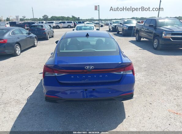 5NPLL4AG0MH048971 2021 HYUNDAI ELANTRA Синий 