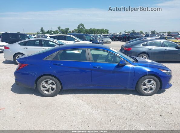 5NPLL4AG0MH048971 2021 HYUNDAI ELANTRA Синий Панорамный вид салона 360°