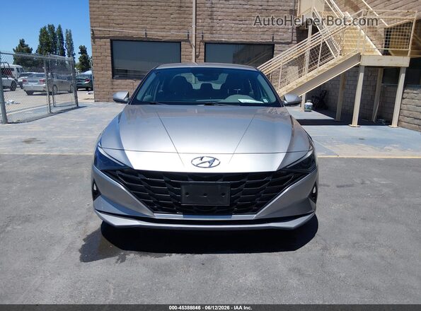 5NPLL4AG1MH045223 2021 HYUNDAI ELANTRA Silver Vista del cuadro de instrumentos