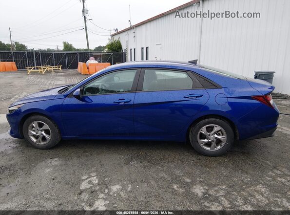 5NPLL4AG1MH047327 2021 HYUNDAI ELANTRA Blue Widok wnętrza 360 stopni