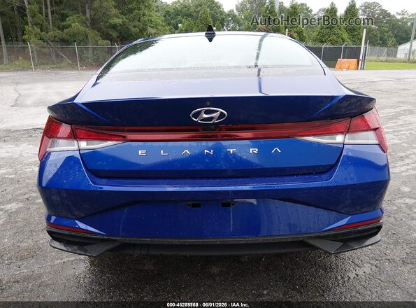 5NPLL4AG1MH047327 2021 HYUNDAI ELANTRA Blue 