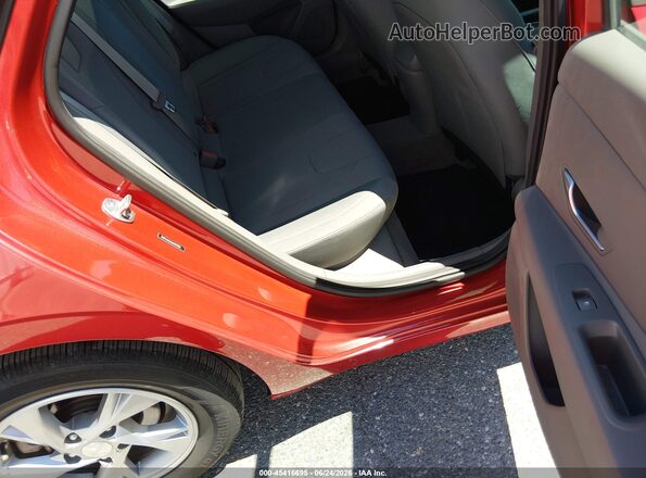 5NPLL4AG1MH047859 2021 HYUNDAI ELANTRA Red Widok naklejki z numerem VIN