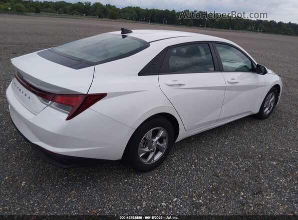 5NPLL4AG1MH048445 2021 HYUNDAI ELANTRA White Tył prawy