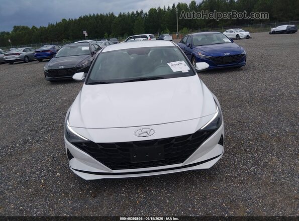 5NPLL4AG1MH048445 2021 HYUNDAI ELANTRA White 