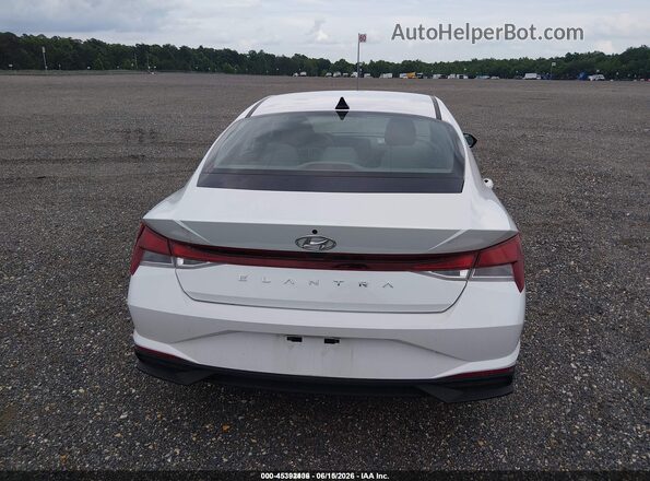 5NPLL4AG1MH048445 2021 HYUNDAI ELANTRA White 