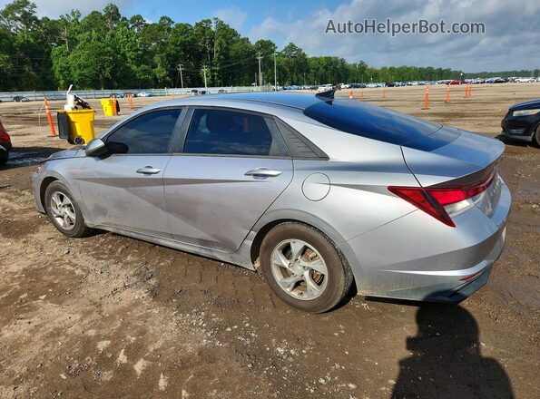 5NPLL4AG1MH048493 2021 HYUNDAI ELANTRA Silver Հետևի ձախ