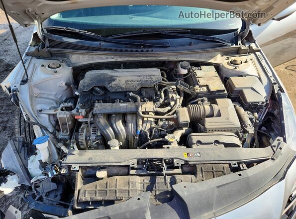 5NPLL4AG1MH048493 2021 HYUNDAI ELANTRA Silver Սալոնի հետևի տեսք