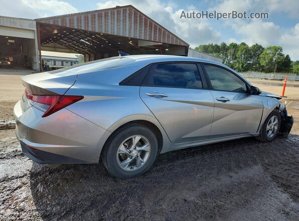 5NPLL4AG1MH048493 2021 HYUNDAI ELANTRA Silver Հետևի աջ