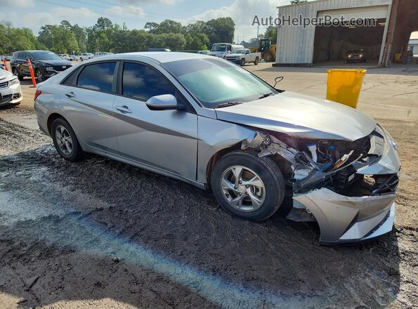 5NPLL4AG1MH048493 2021 HYUNDAI ELANTRA Silver Առջևի աջ