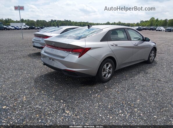5NPLL4AG1MH049188 2021 HYUNDAI ELANTRA Silver უკანა მარჯვენა