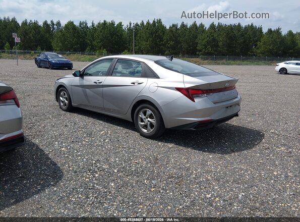 5NPLL4AG1MH049188 2021 HYUNDAI ELANTRA Silver უკანა მარცხენა