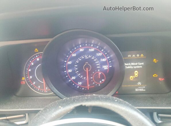 5NPLL4AG2MH020489 2021 HYUNDAI ELANTRA Gray Widok zestawu wskaźników