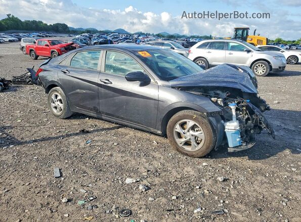 5NPLL4AG2MH020489 2021 HYUNDAI ELANTRA Gray Przód prawy