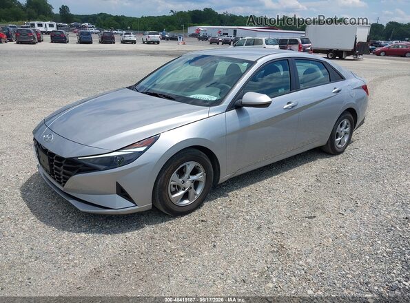 5NPLL4AG2MH046140 2021 HYUNDAI ELANTRA Silver Przód lewy