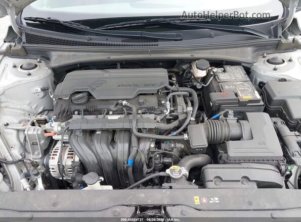 5NPLL4AG2MH046333 2021 HYUNDAI ELANTRA Серебряный Вид сзади