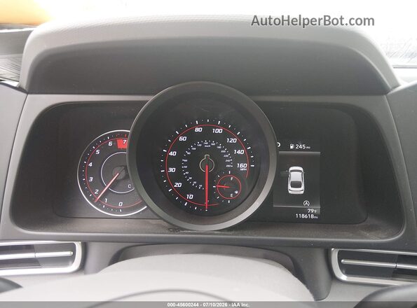 5NPLL4AG2MH046560 2021 HYUNDAI ELANTRA Blue უკანა სავარძლების ხედი