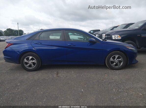 5NPLL4AG2MH046560 2021 HYUNDAI ELANTRA Blue 