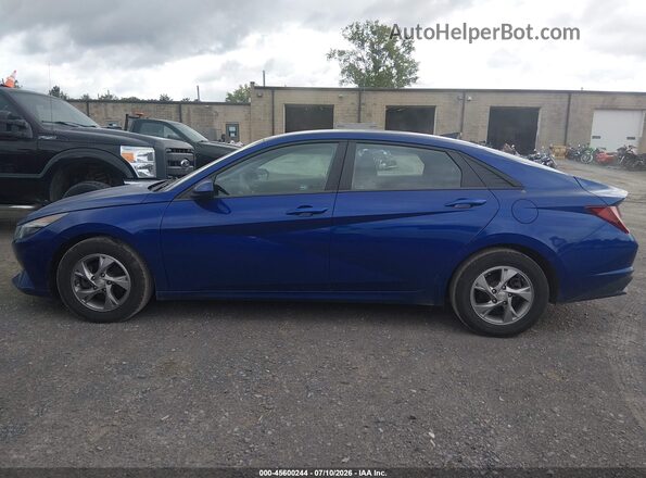 5NPLL4AG2MH046560 2021 HYUNDAI ELANTRA Blue 
