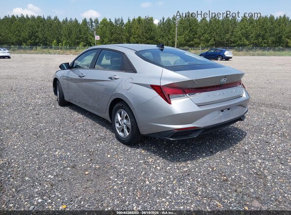 5NPLL4AG2MH047398 2021 HYUNDAI ELANTRA Silver Задня ліва чверть