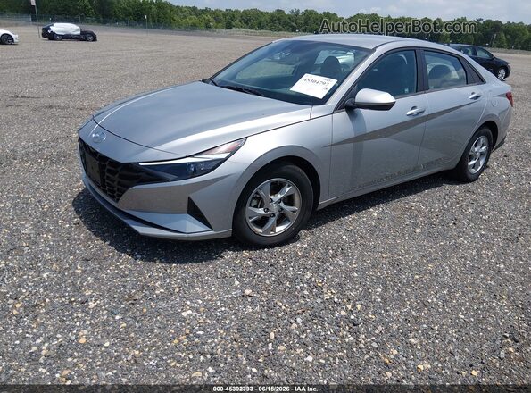 5NPLL4AG2MH047398 2021 HYUNDAI ELANTRA Silver Передня ліва чверть