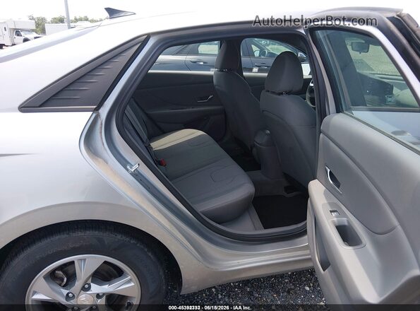 5NPLL4AG2MH047398 2021 HYUNDAI ELANTRA Silver Вид наклейки з VIN-кодом